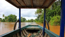 Don Khong Island Boat trip, Laos
